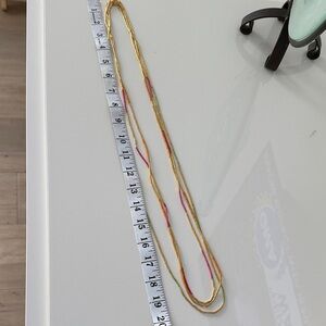 Elegant Gold and Multicolor Necklace